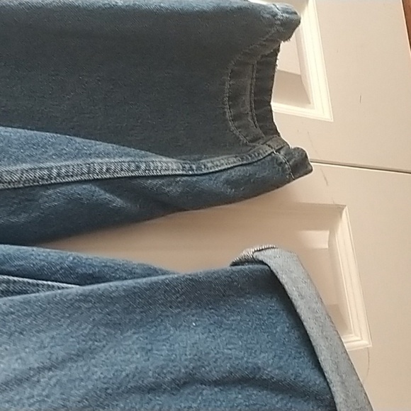 Free People "We the Free" The Townes Coverall Medium Wash Denim Jumpsuit L - Picture 8 of 15